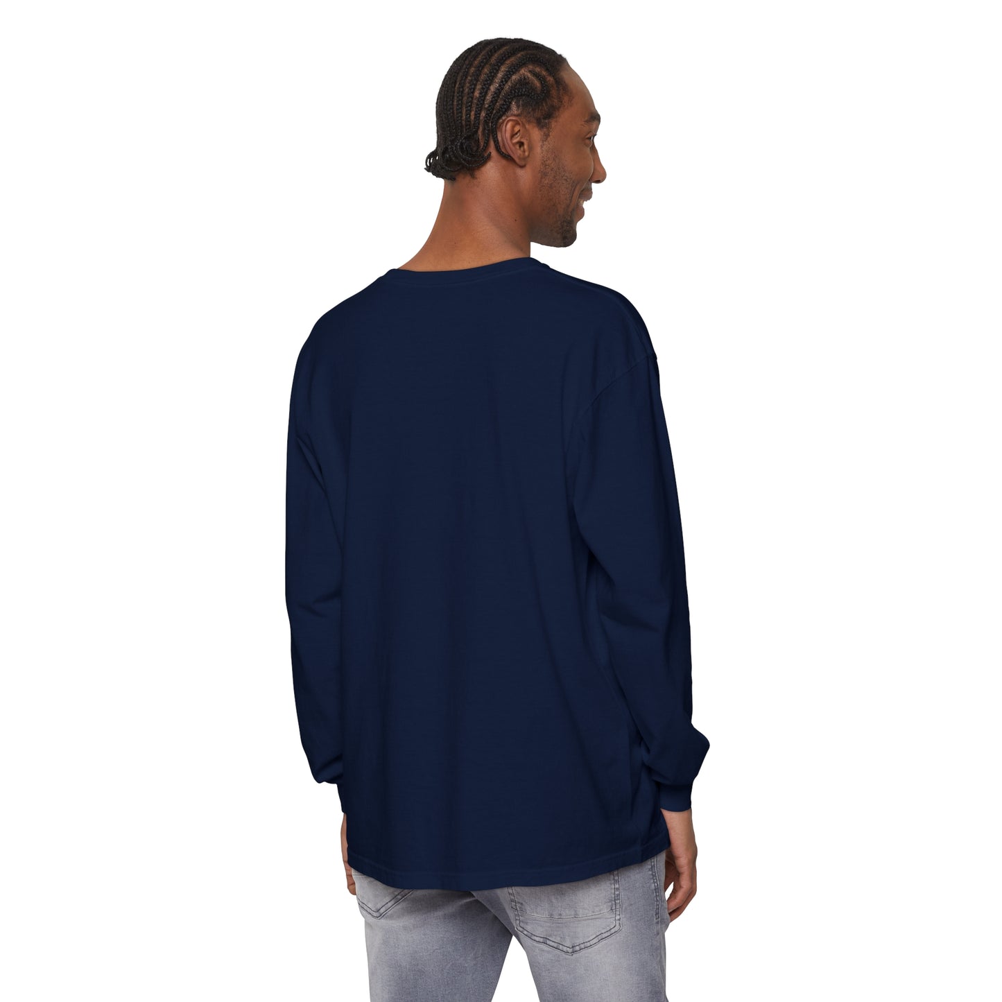 Buffalo Hockey Unisex Garment-dyed Long Sleeve T-Shirt