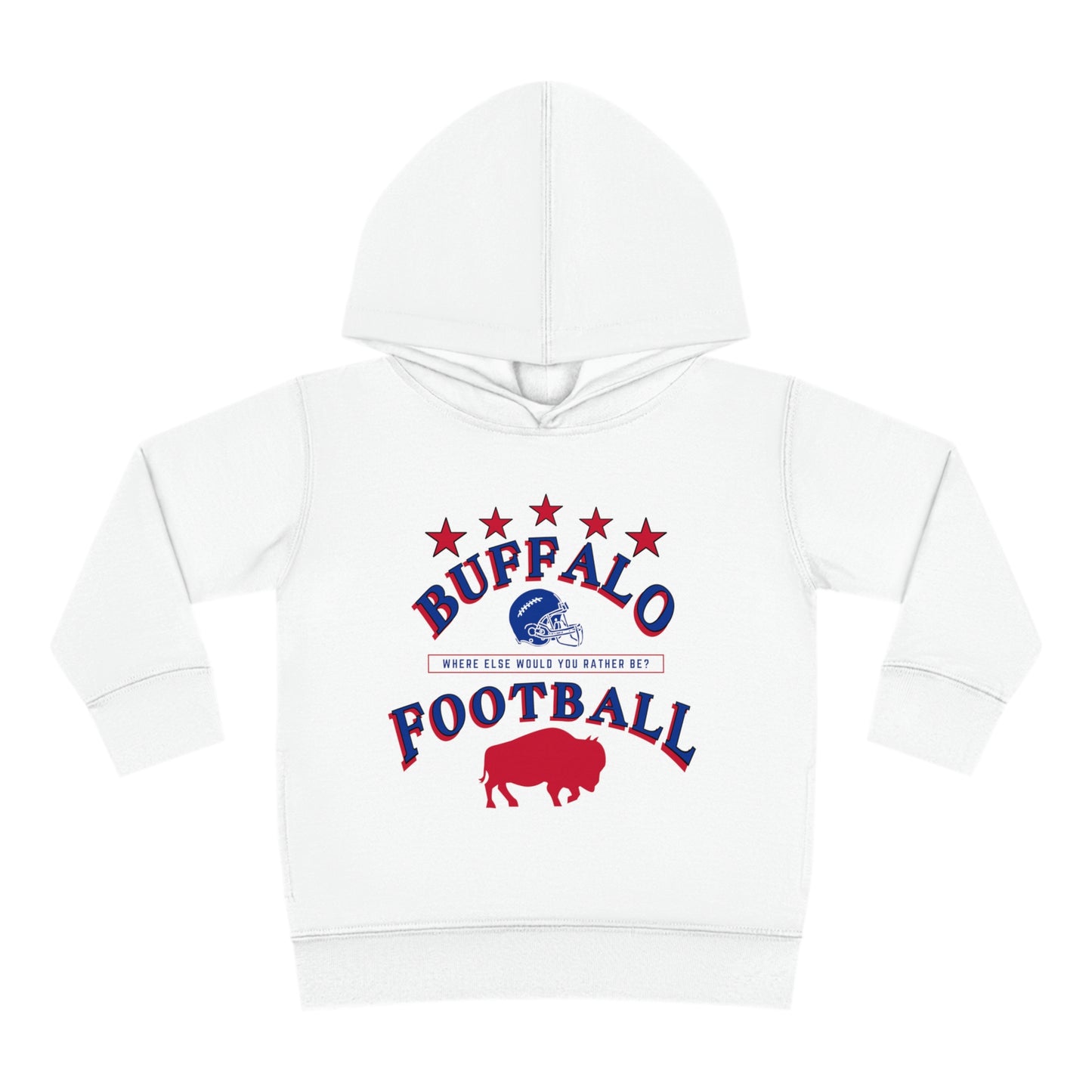 Toddler Pullover Fleece Hoodie