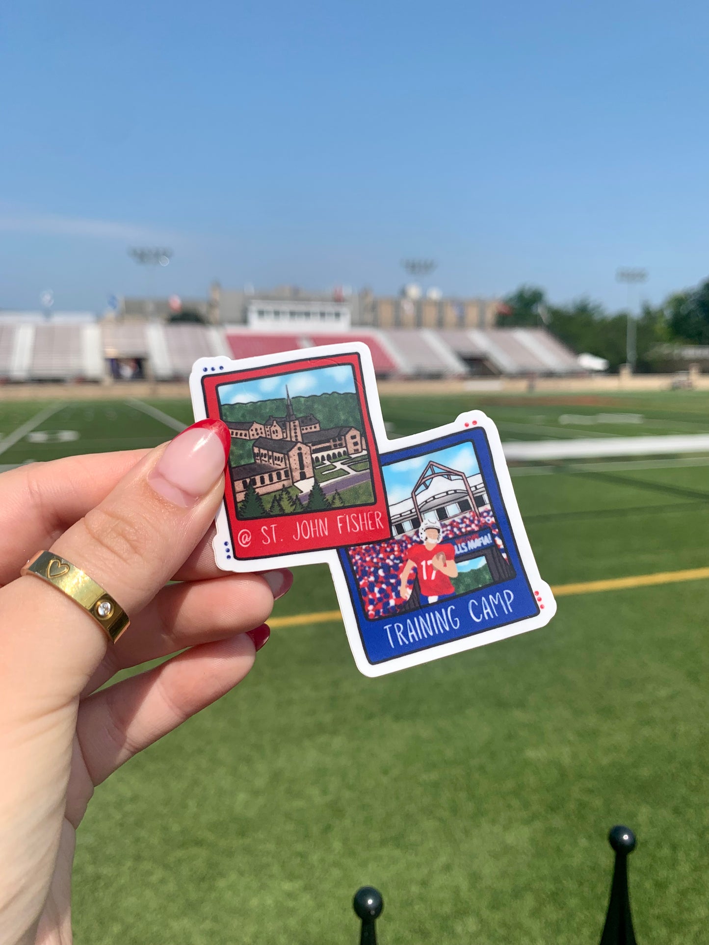 Training Camp Polaroid Sticker