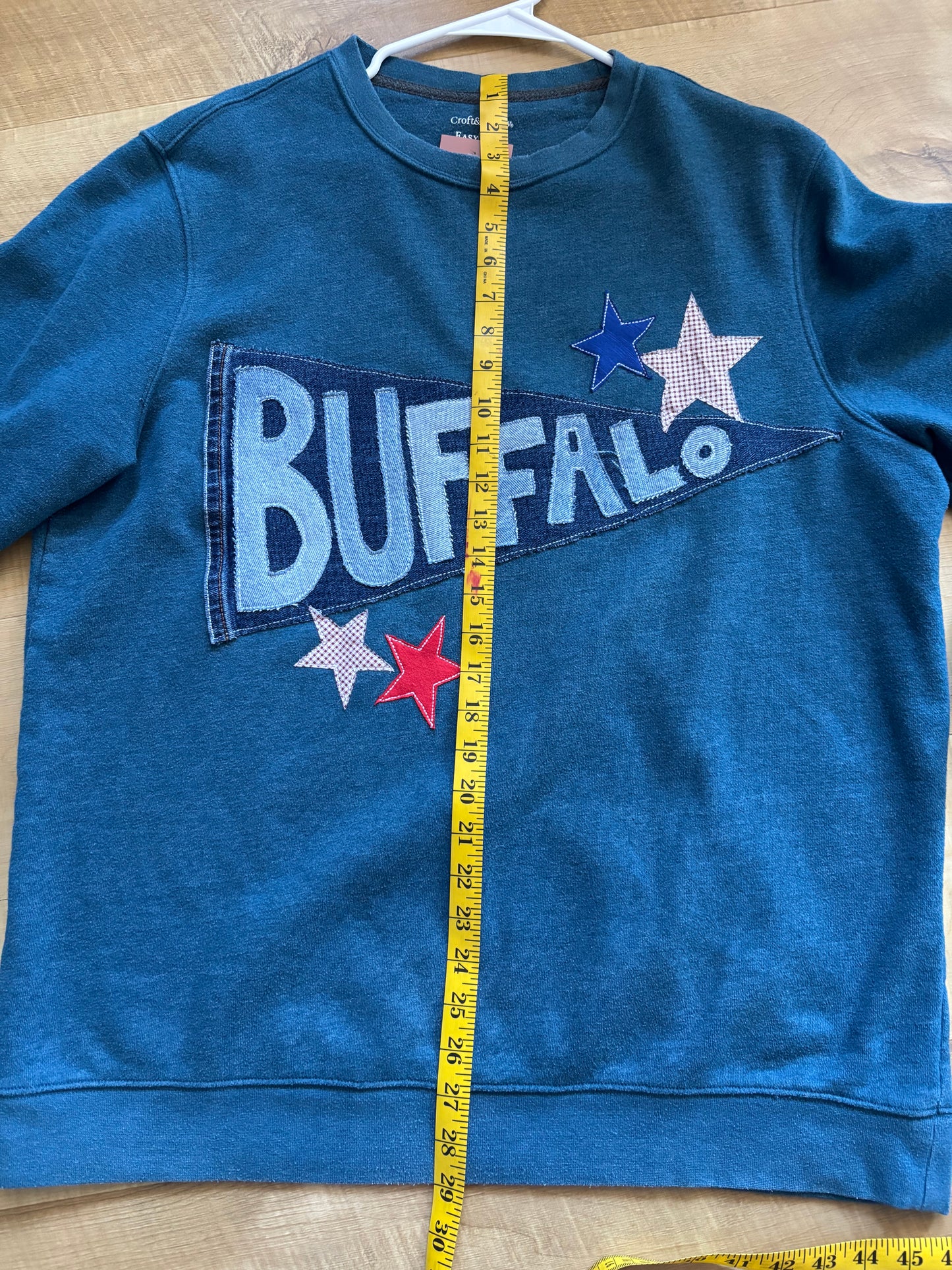 Buffalo Denim Pennant Crew