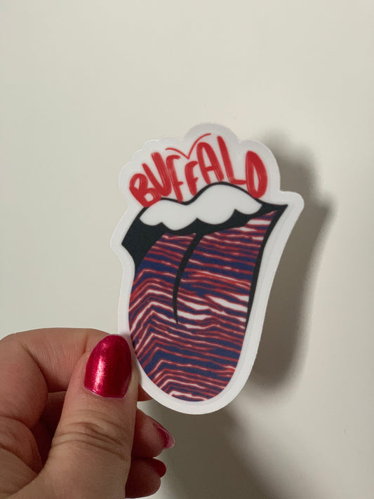 Buffalo Tongue Sticker