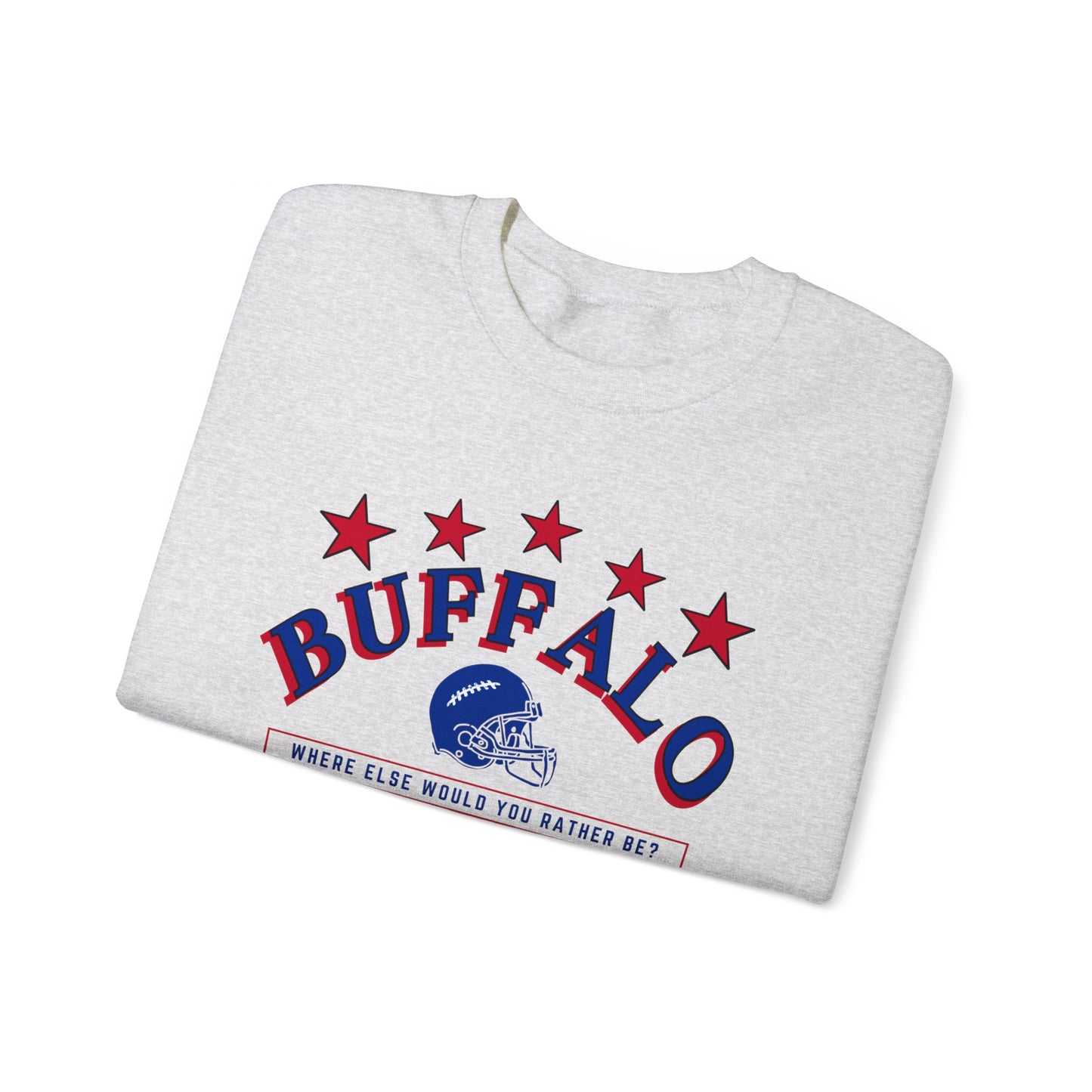 Buffalo Football Heavy Blend™ Crewneck Sweatshirt