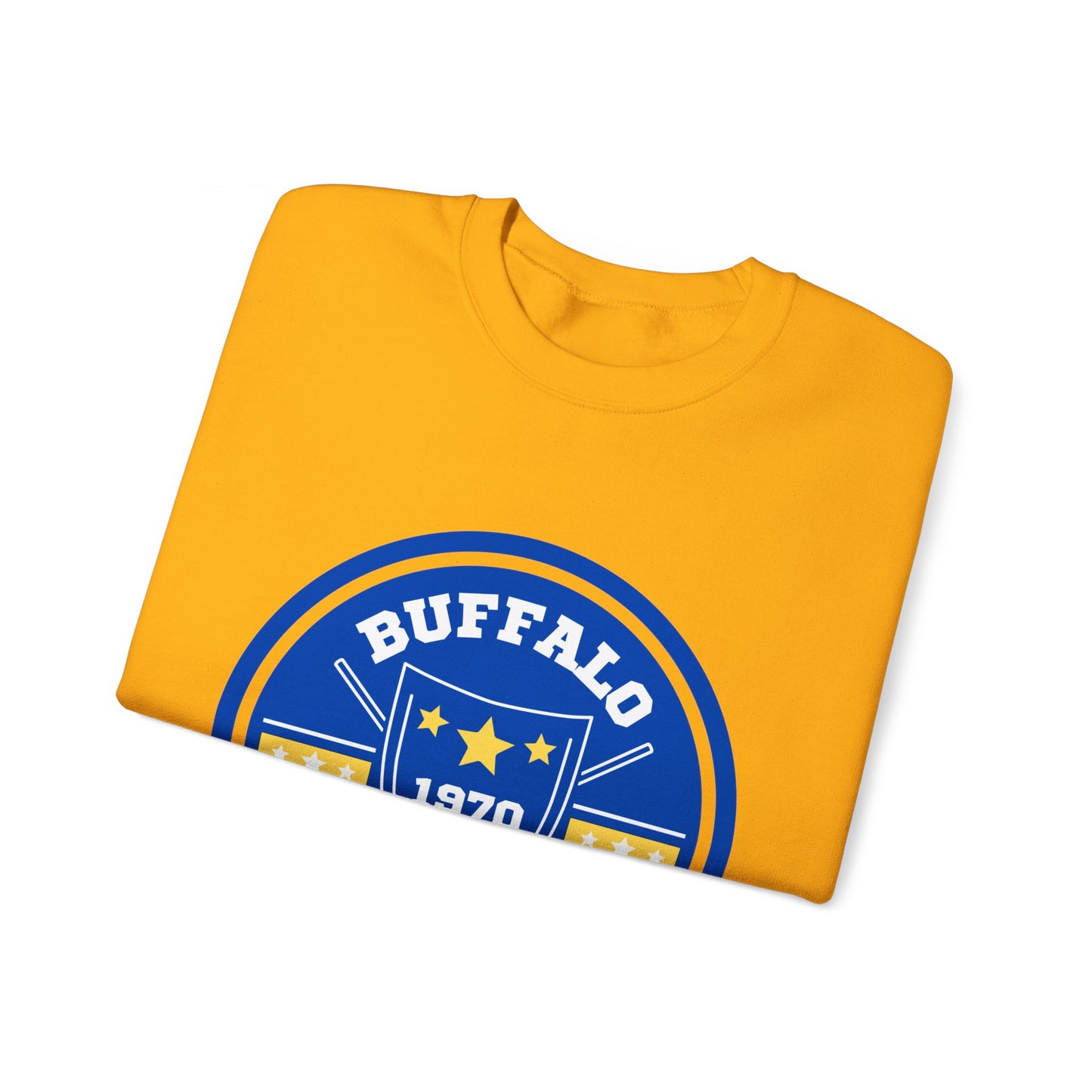 Buffalo Hockey Unisex Heavy Blend Crewneck Sweatshirt