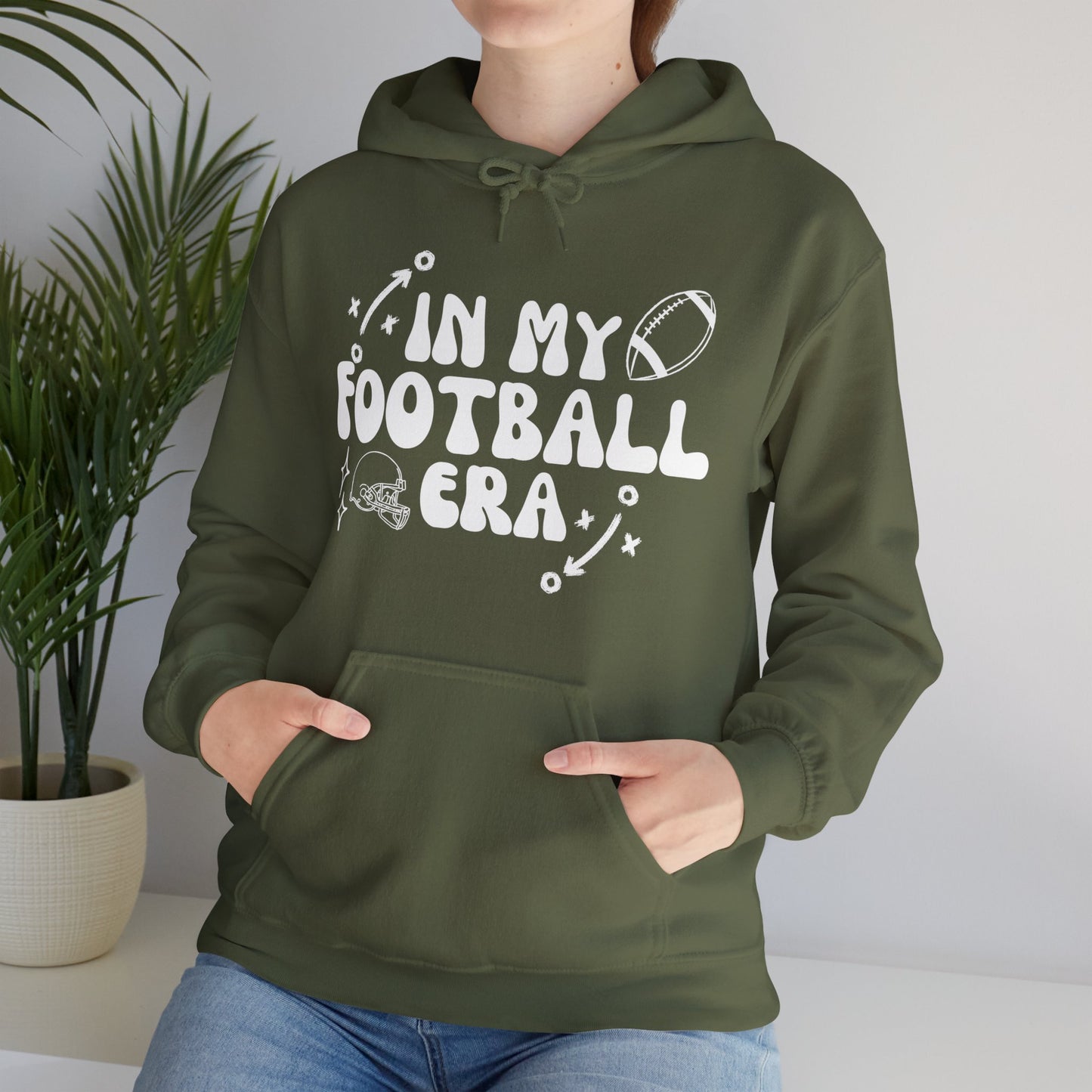 Football Era Unisex Heavy Blend™ Hooded Sweatshirt