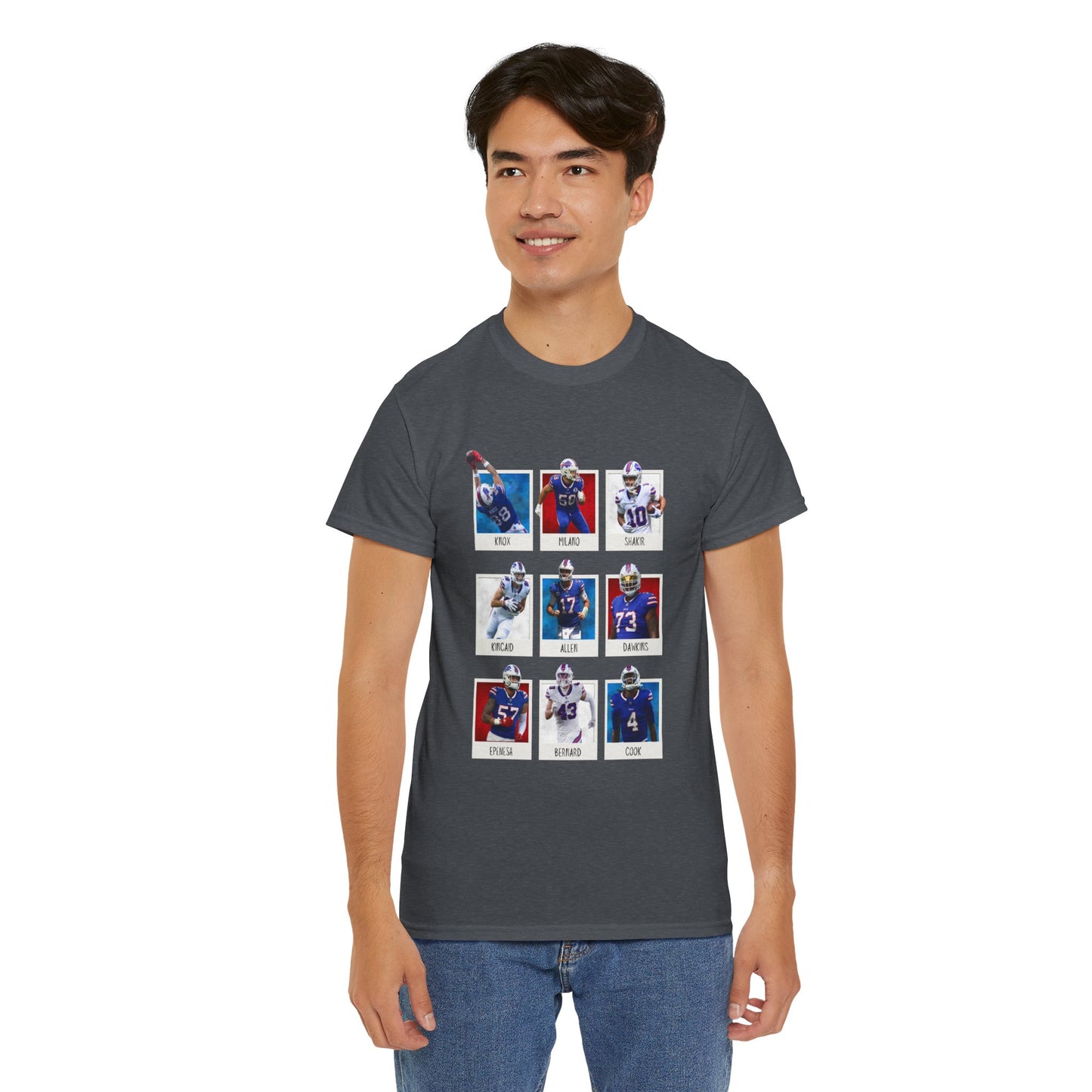 Vintage Sports Player Collage Unisex Cotton Tee