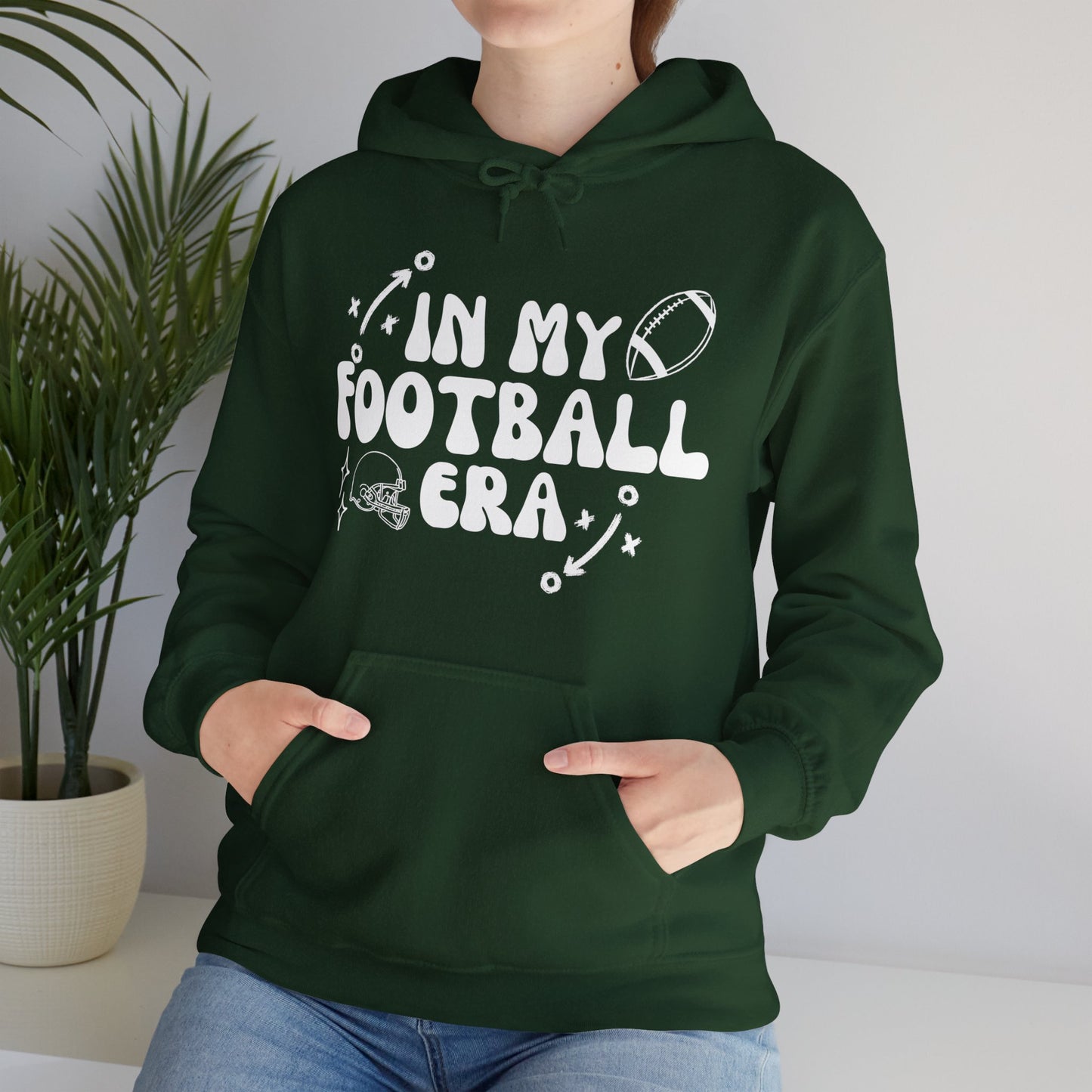 Football Era Unisex Heavy Blend™ Hooded Sweatshirt
