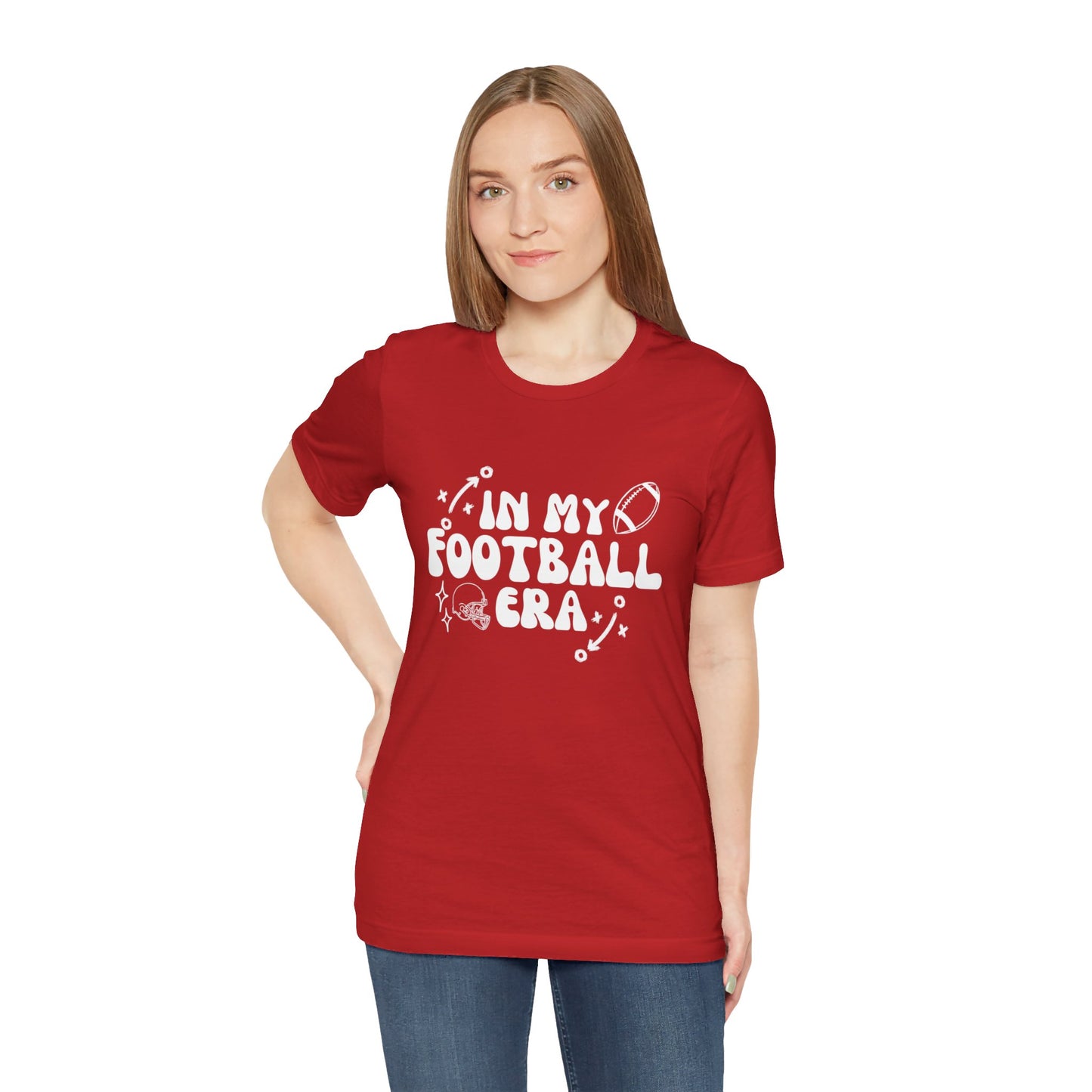 In My Football Era Unisex Jersey Short Sleeve Tee