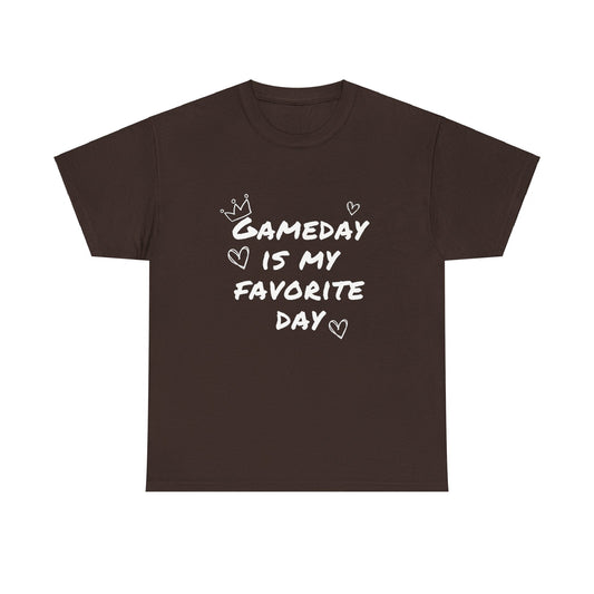 Gameday is my Favorite Day Unisex Heavy Cotton Tee
