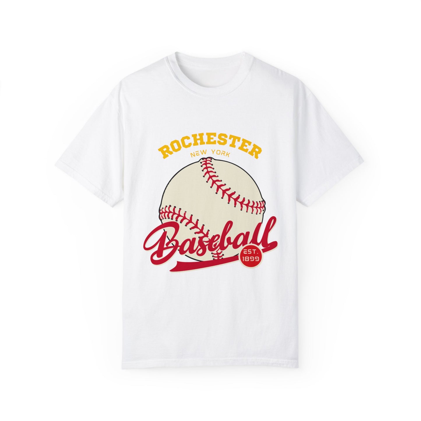 Rochester Baseball Unisex Garment-Dyed T-shirt