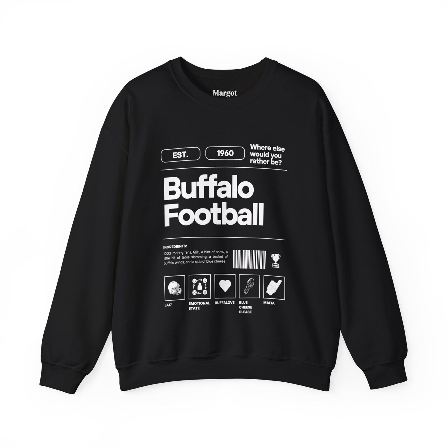 Buffalo Label Unisex Heavy Blend™ Crewneck Sweatshirt