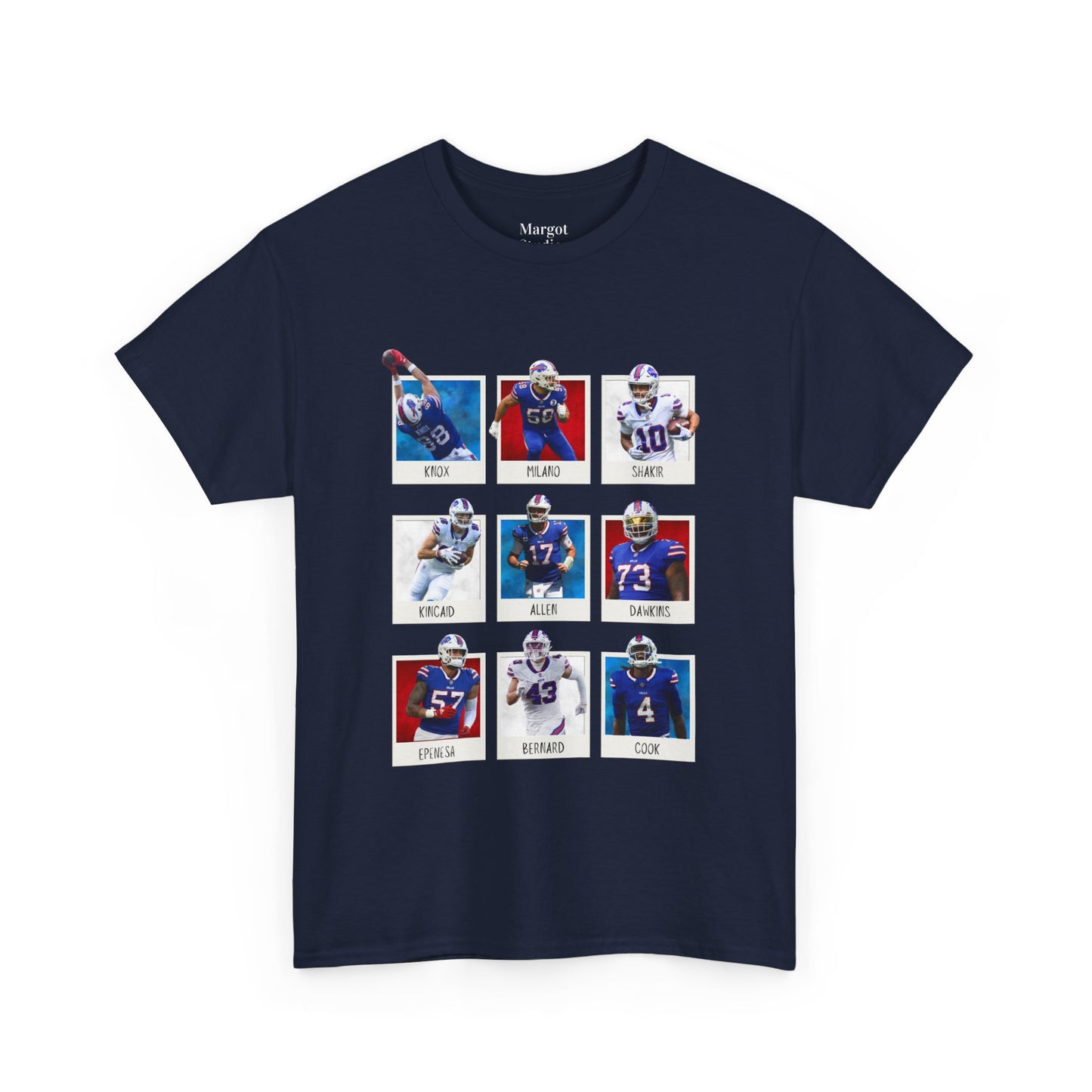 Vintage Sports Player Collage Unisex Cotton Tee