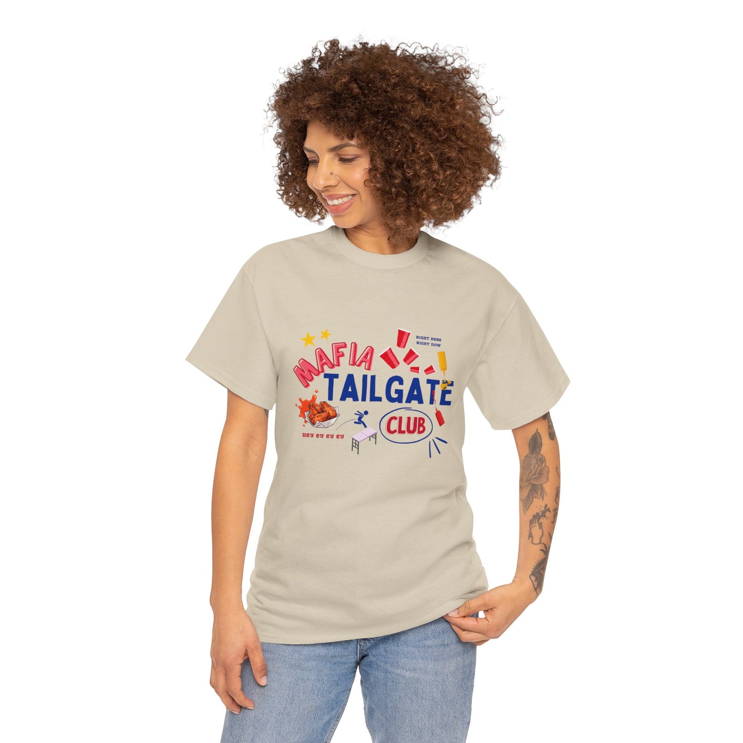 Mafia Tailgate Club Unisex Heavy Cotton Tee