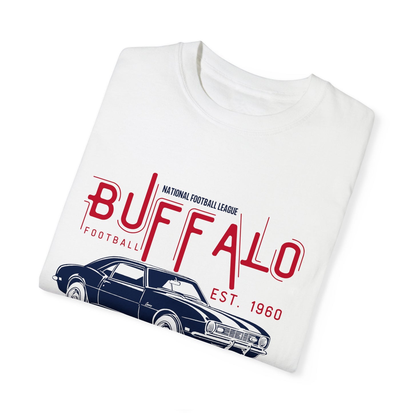 Vintage Buffalo Bills Unisex Garment-Dyed T-shirt