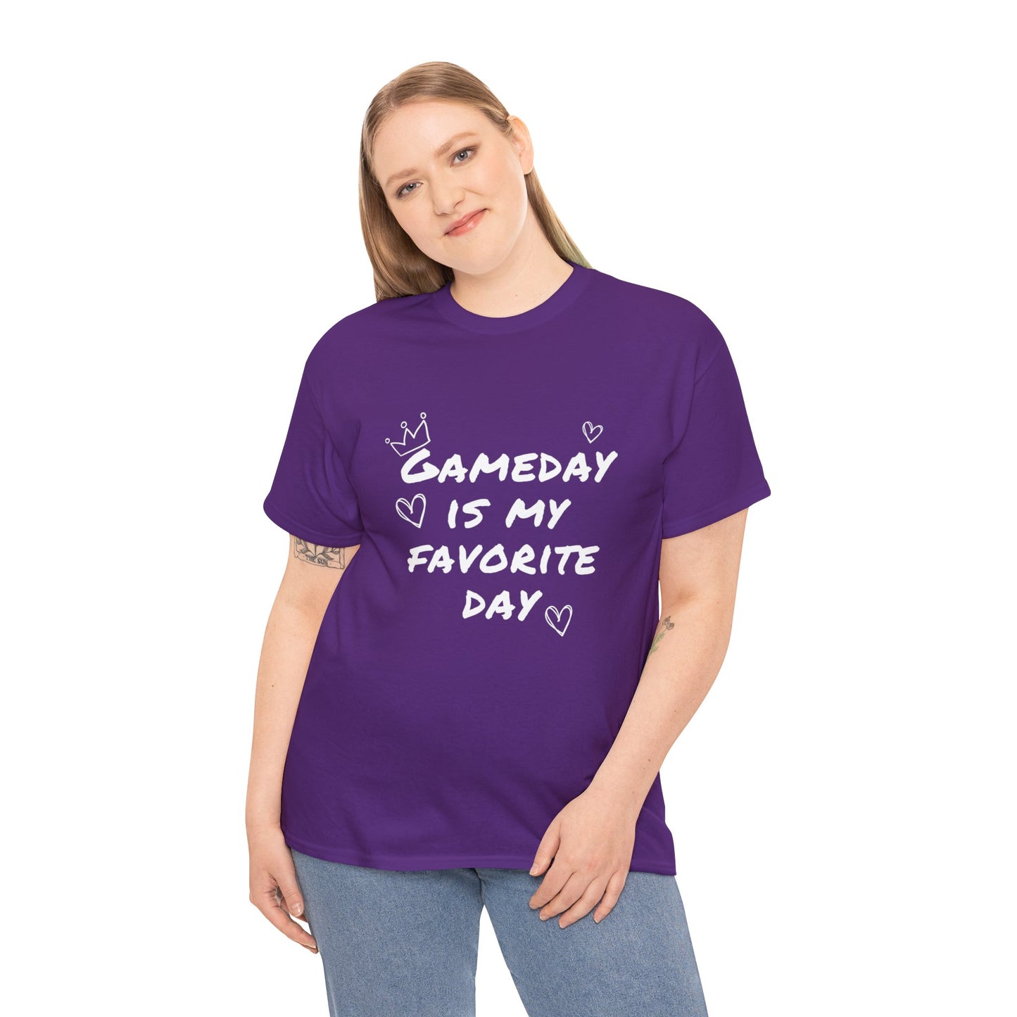 Gameday is my Favorite Day Unisex Heavy Cotton Tee