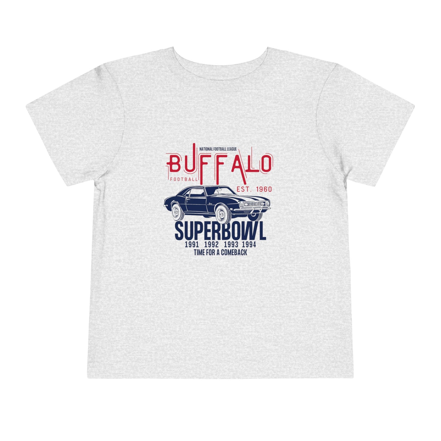 Toddler Buffalo Football Short Sleeve Tee