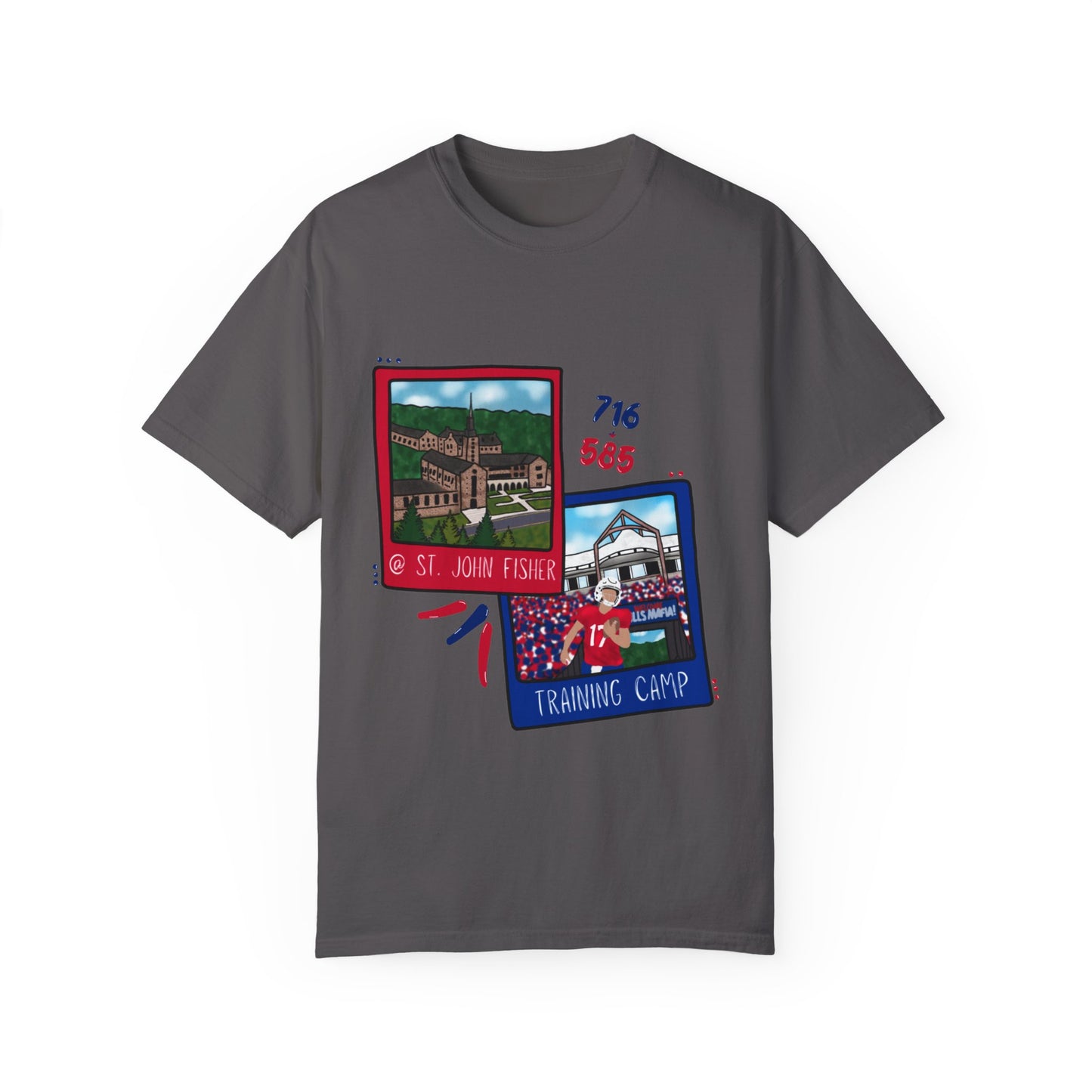 Buffalo Training Camp Unisex Garment-Dyed T-shirt