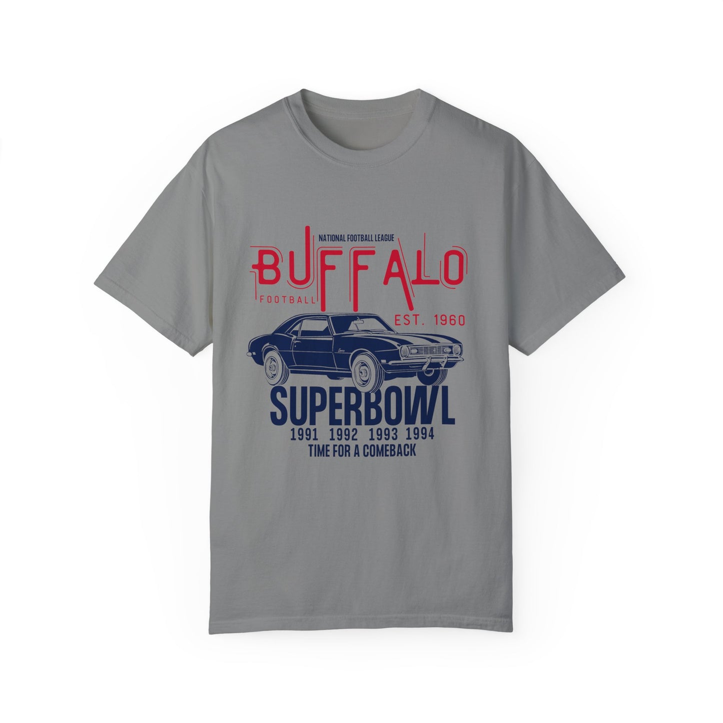 Vintage Buffalo Bills Unisex Garment-Dyed T-shirt