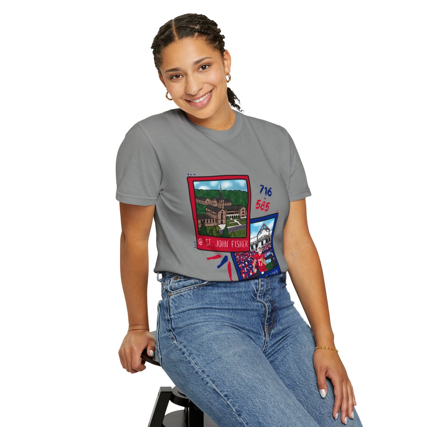 Buffalo Training Camp Unisex Garment-Dyed T-shirt