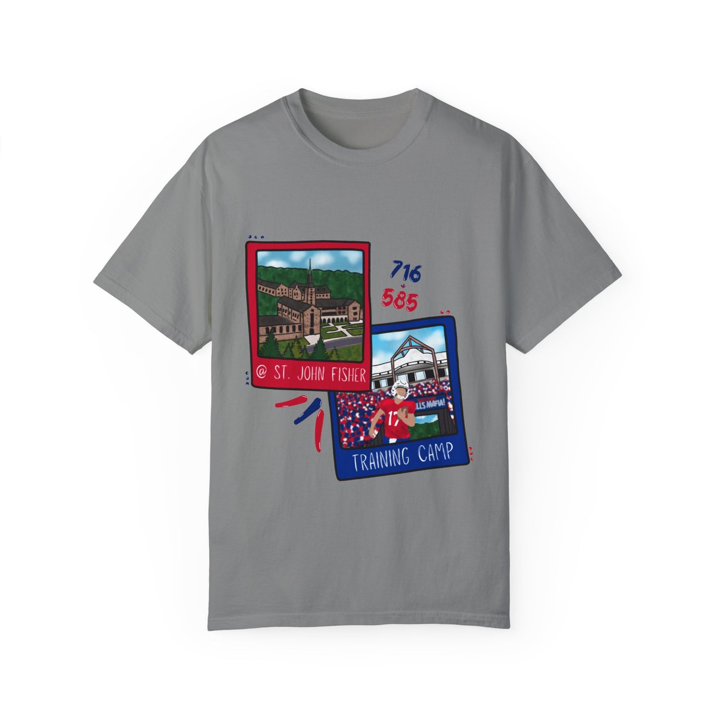 Buffalo Training Camp Unisex Garment-Dyed T-shirt