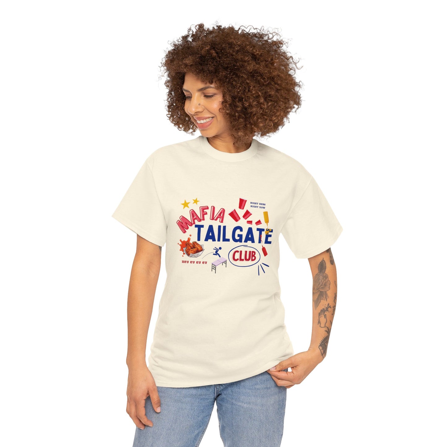 Mafia Tailgate Club Unisex Heavy Cotton Tee