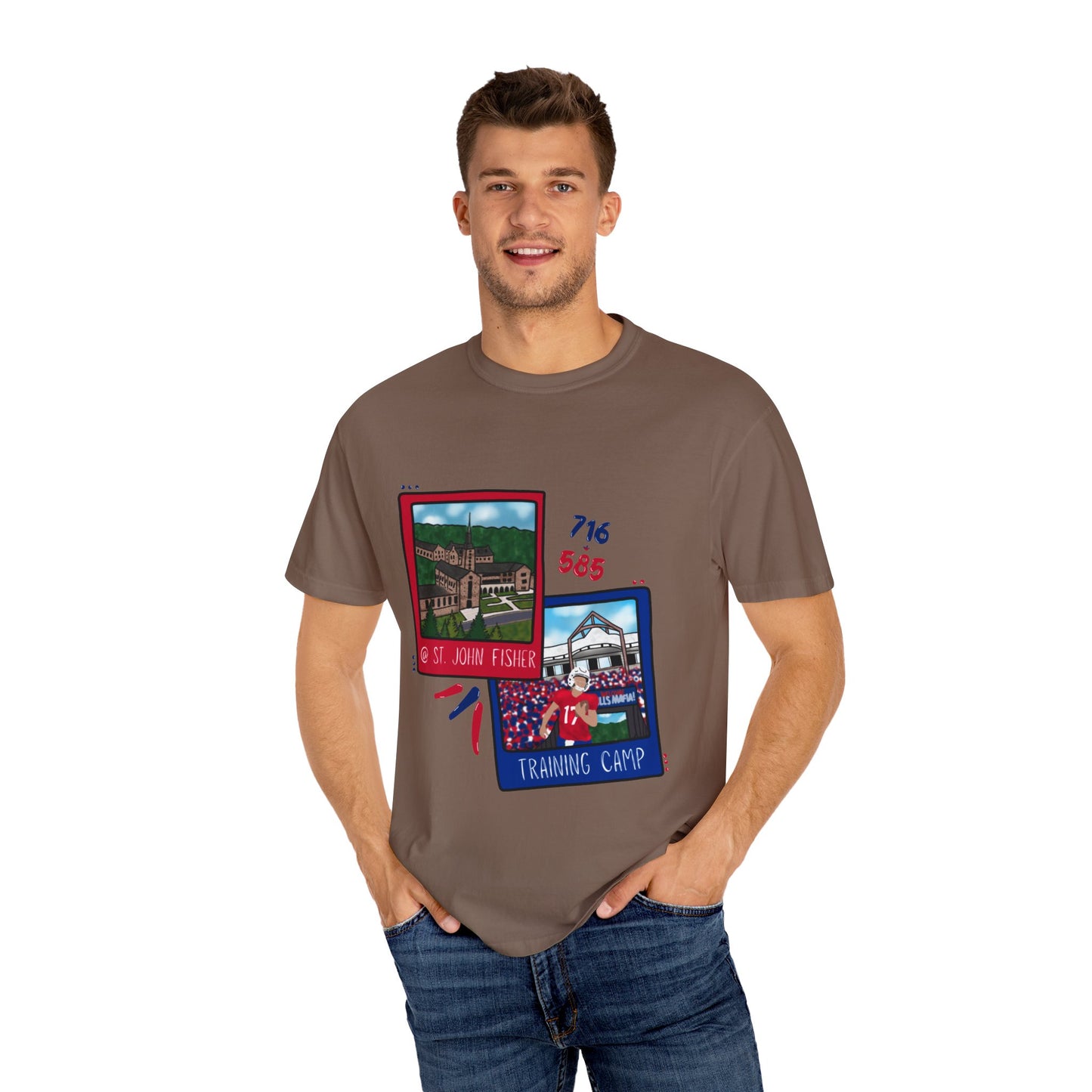 Buffalo Training Camp Unisex Garment-Dyed T-shirt