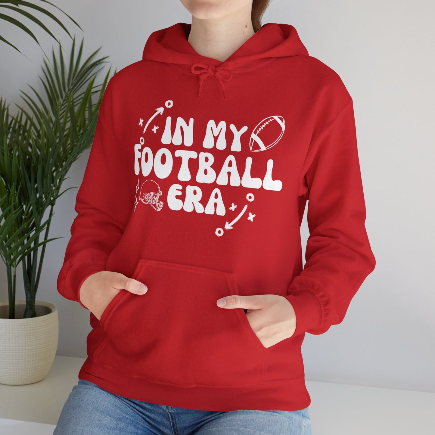Football Era Unisex Heavy Blend™ Hooded Sweatshirt