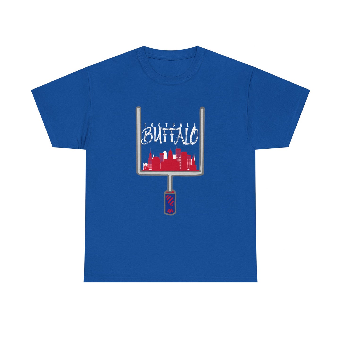 Buffalo Football Goal Post Unisex Heavy Cotton Tee