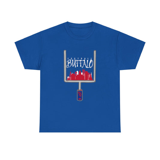 Buffalo Football Goal Post Unisex Heavy Cotton Tee