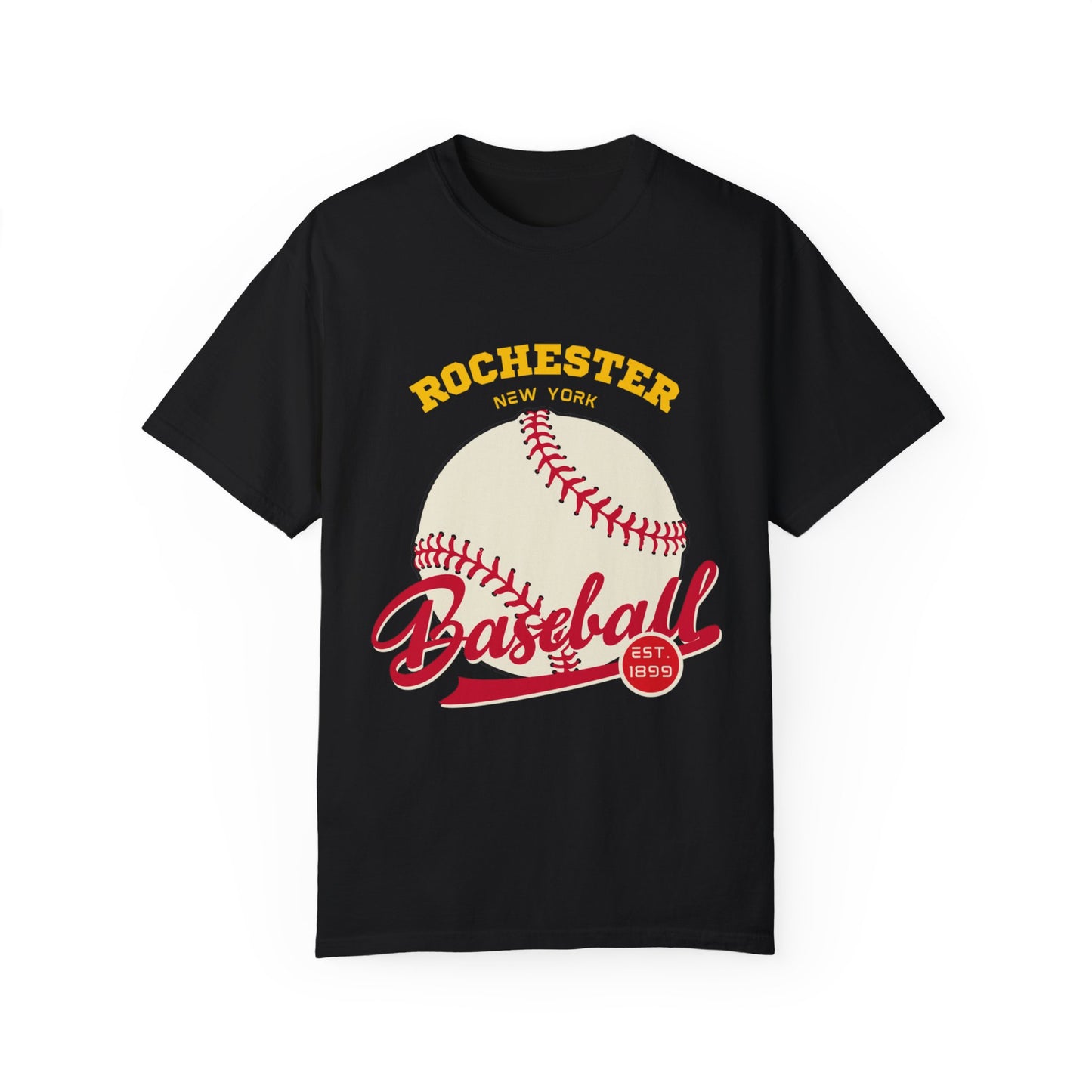 Rochester Baseball Unisex Garment-Dyed T-shirt