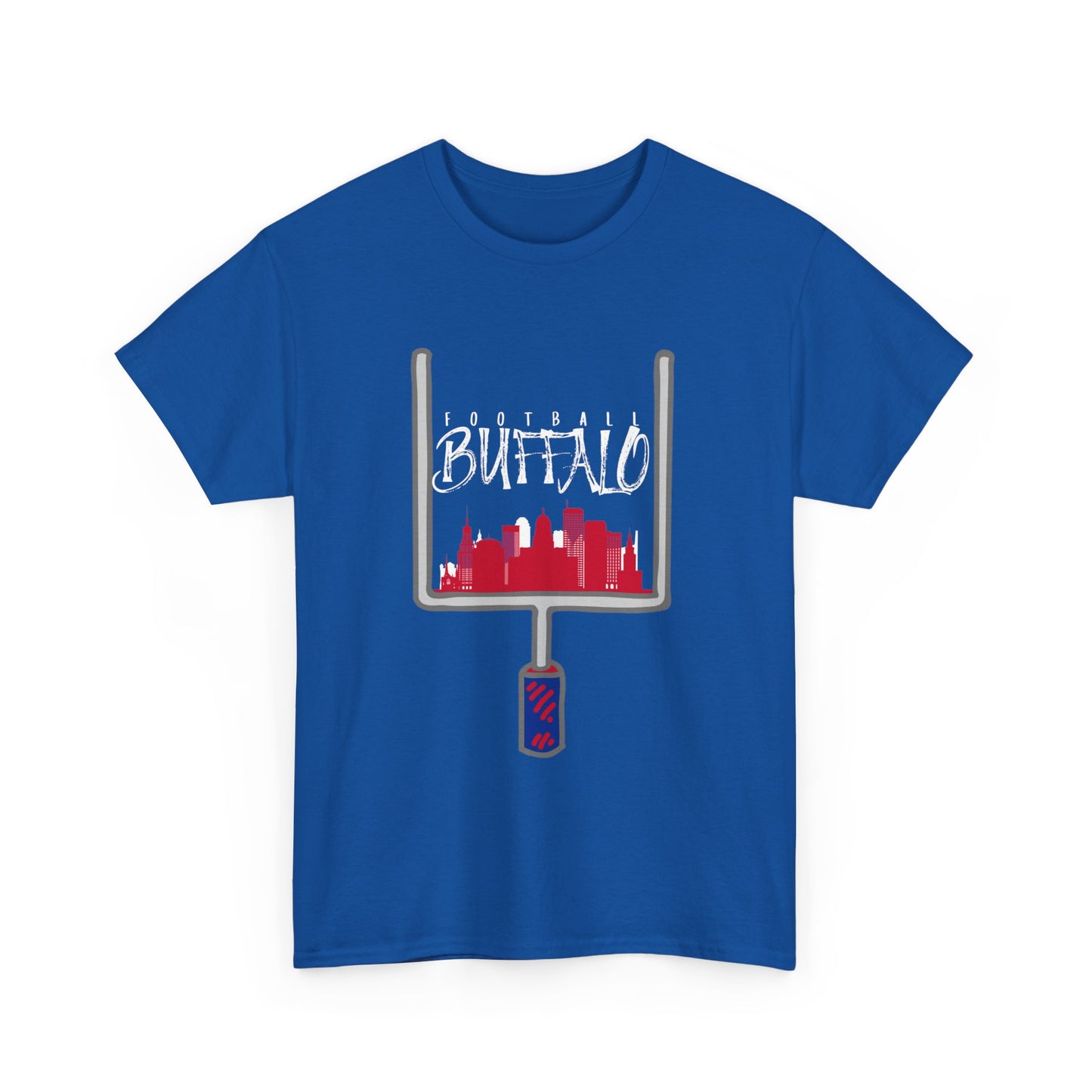 Buffalo Football Goal Post Unisex Heavy Cotton Tee