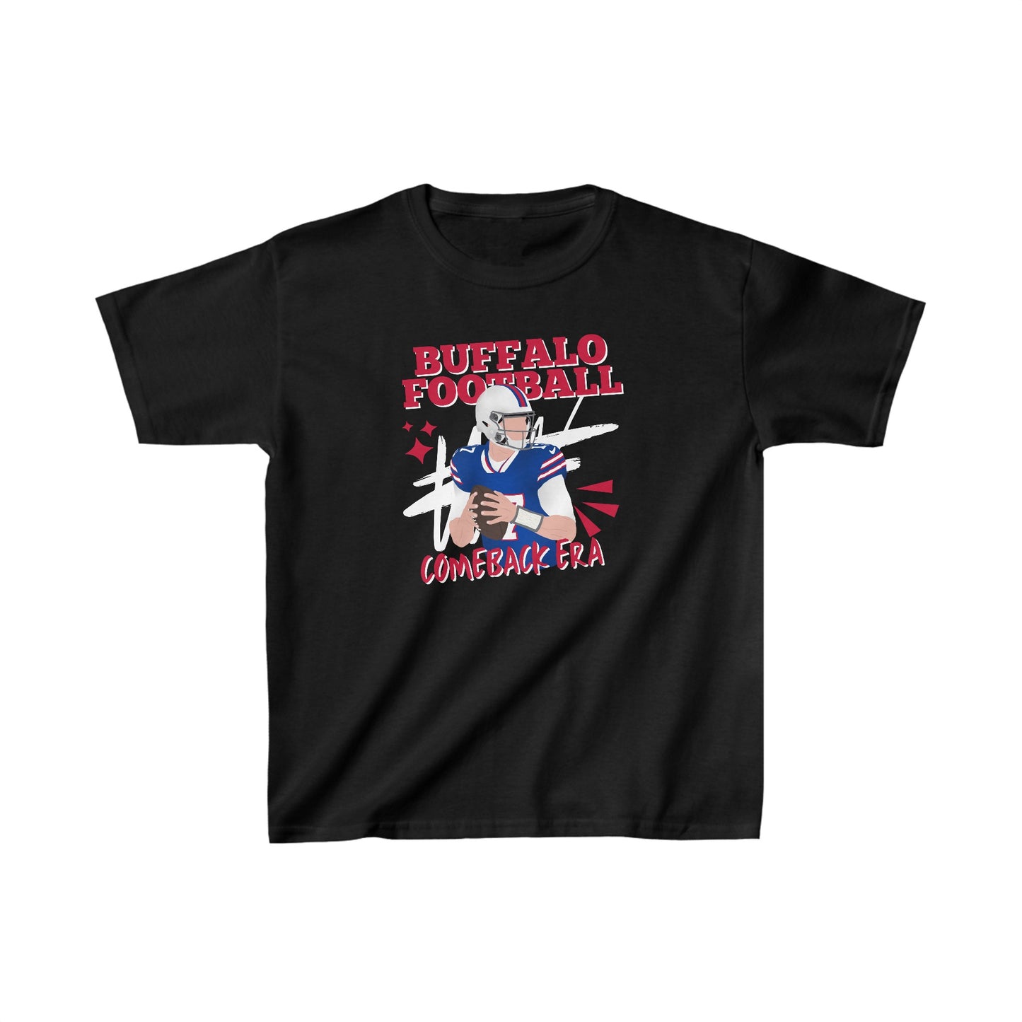 Kids Buffalo Football Heavy Cotton™ Tee