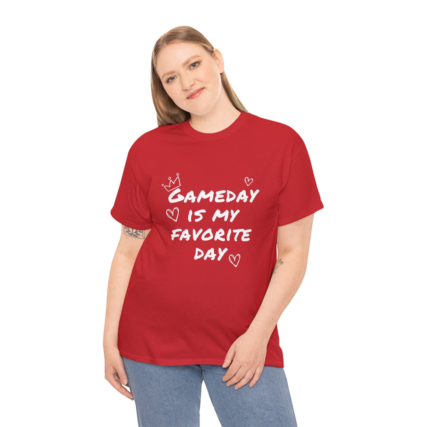 Gameday is my Favorite Day Unisex Heavy Cotton Tee