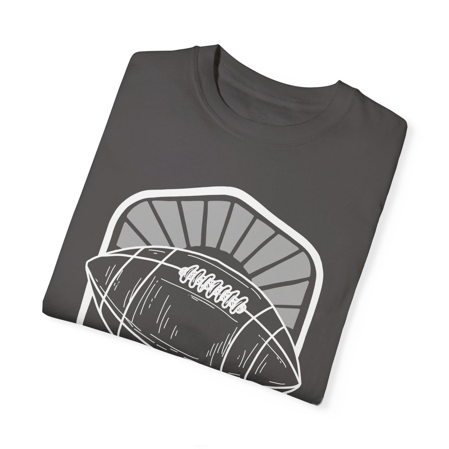"Vintage" Buffalo Football Graphic Logo Unisex Garment-Dyed T-shirt