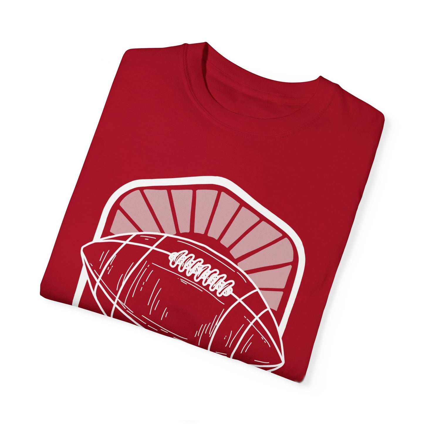 "Vintage" Buffalo Football Graphic Logo Unisex Garment-Dyed T-shirt