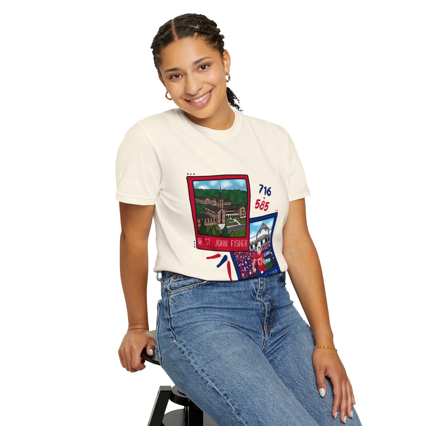 Buffalo Training Camp Unisex Garment-Dyed T-shirt
