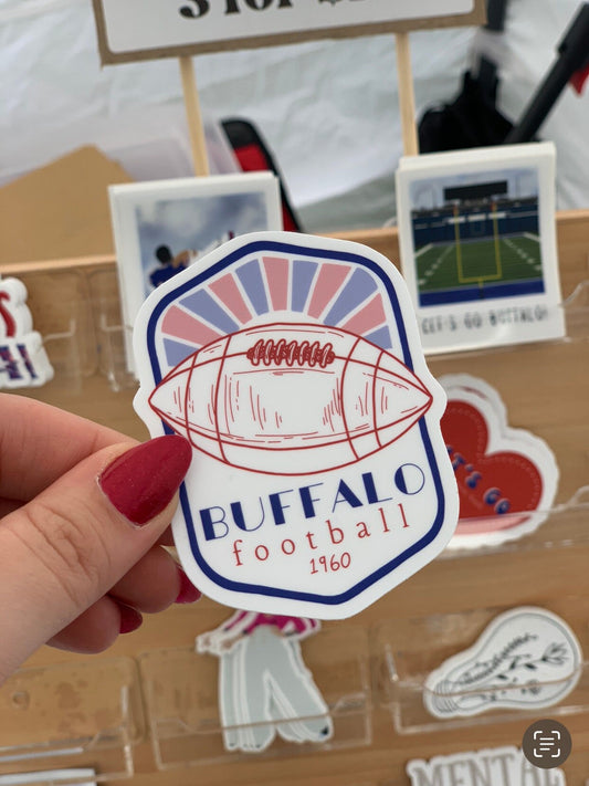 Retro Buffalo Sticker