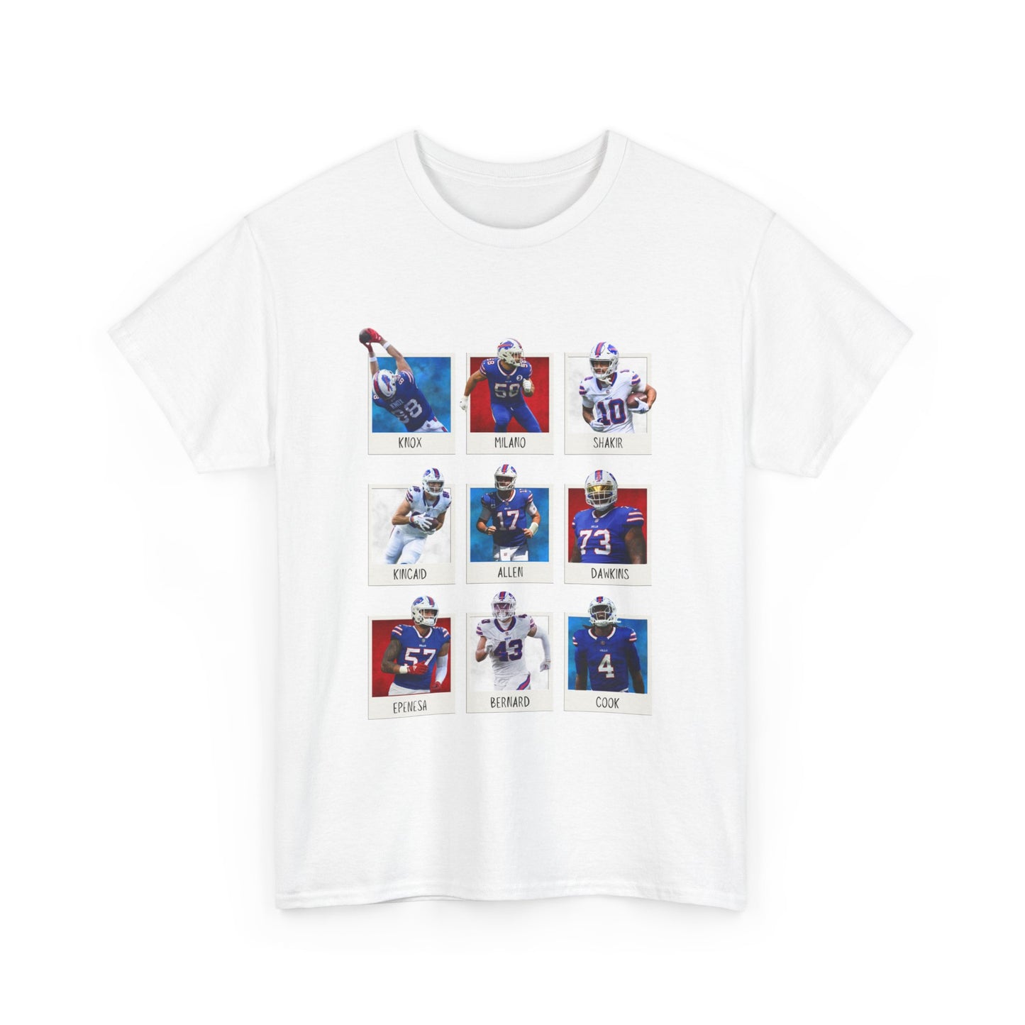 Vintage Sports Player Collage Unisex Cotton Tee