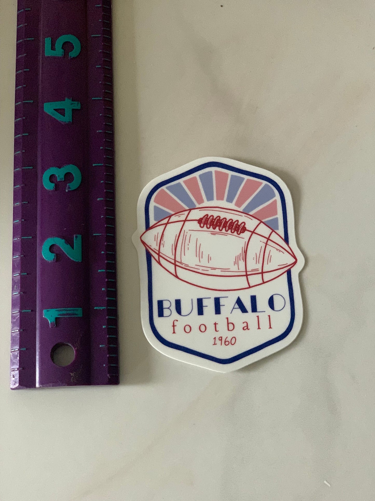 Retro Buffalo Sticker