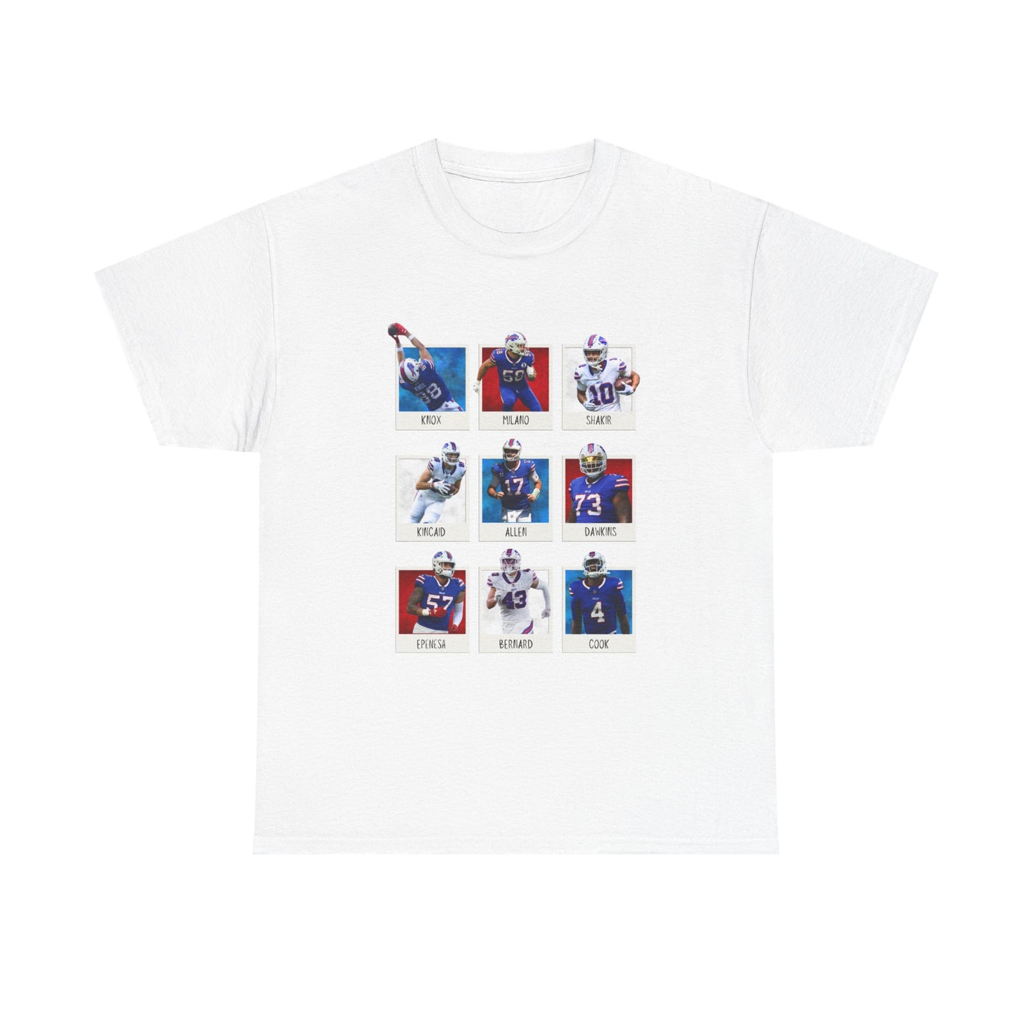 Vintage Sports Player Collage Unisex Cotton Tee