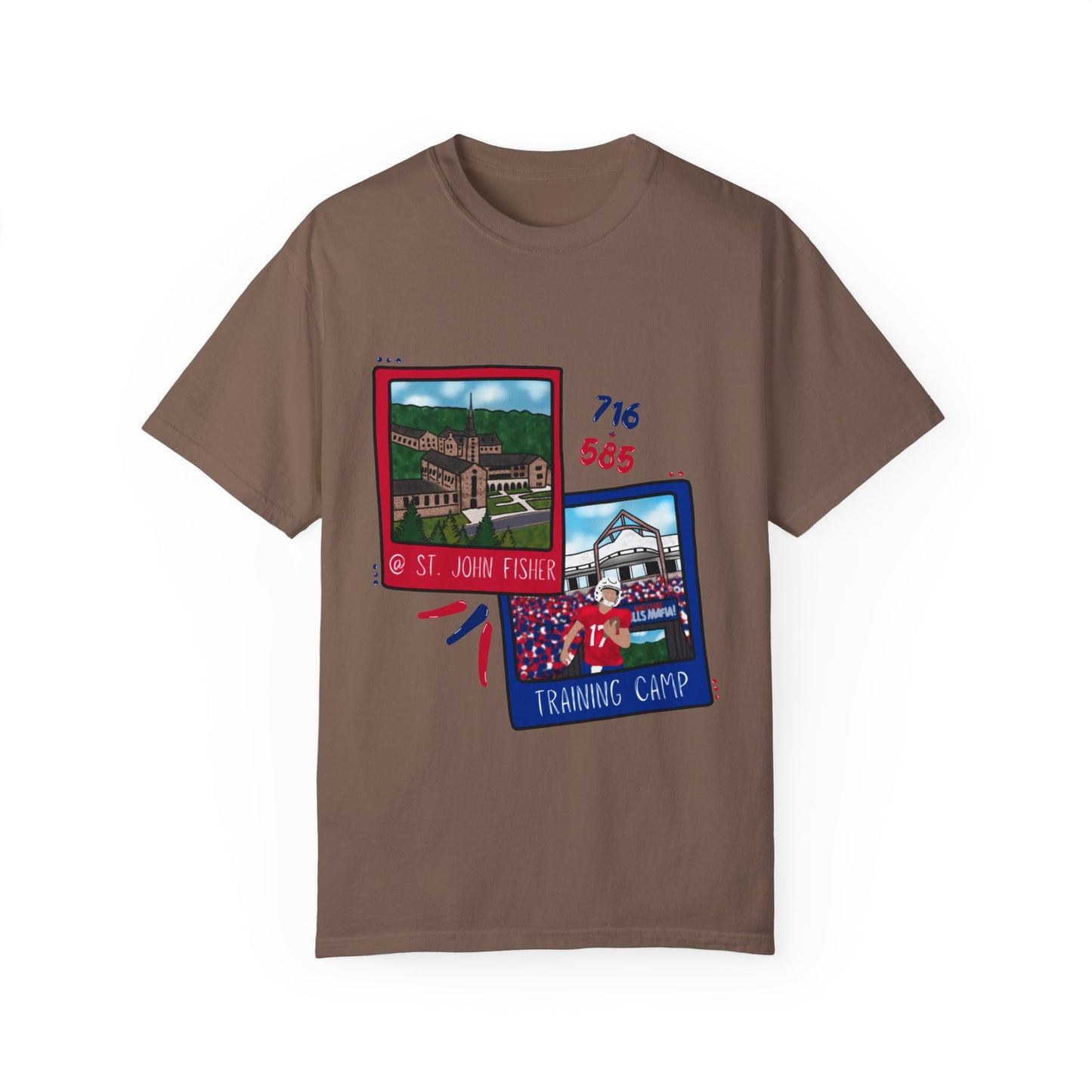 Buffalo Training Camp Unisex Garment-Dyed T-shirt