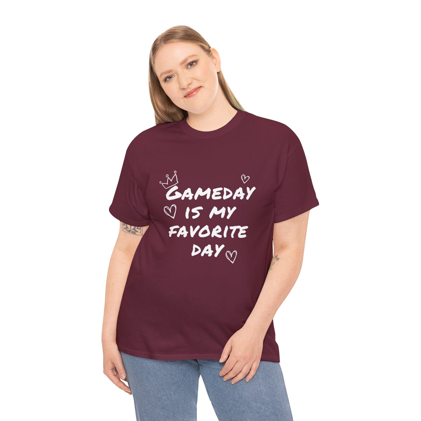 Gameday is my Favorite Day Unisex Heavy Cotton Tee
