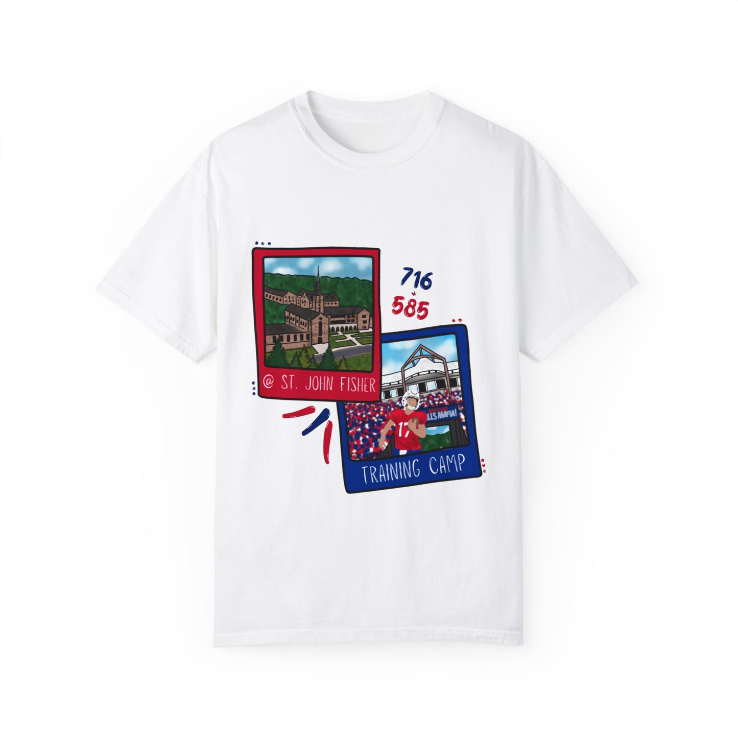 Buffalo Training Camp Unisex Garment-Dyed T-shirt