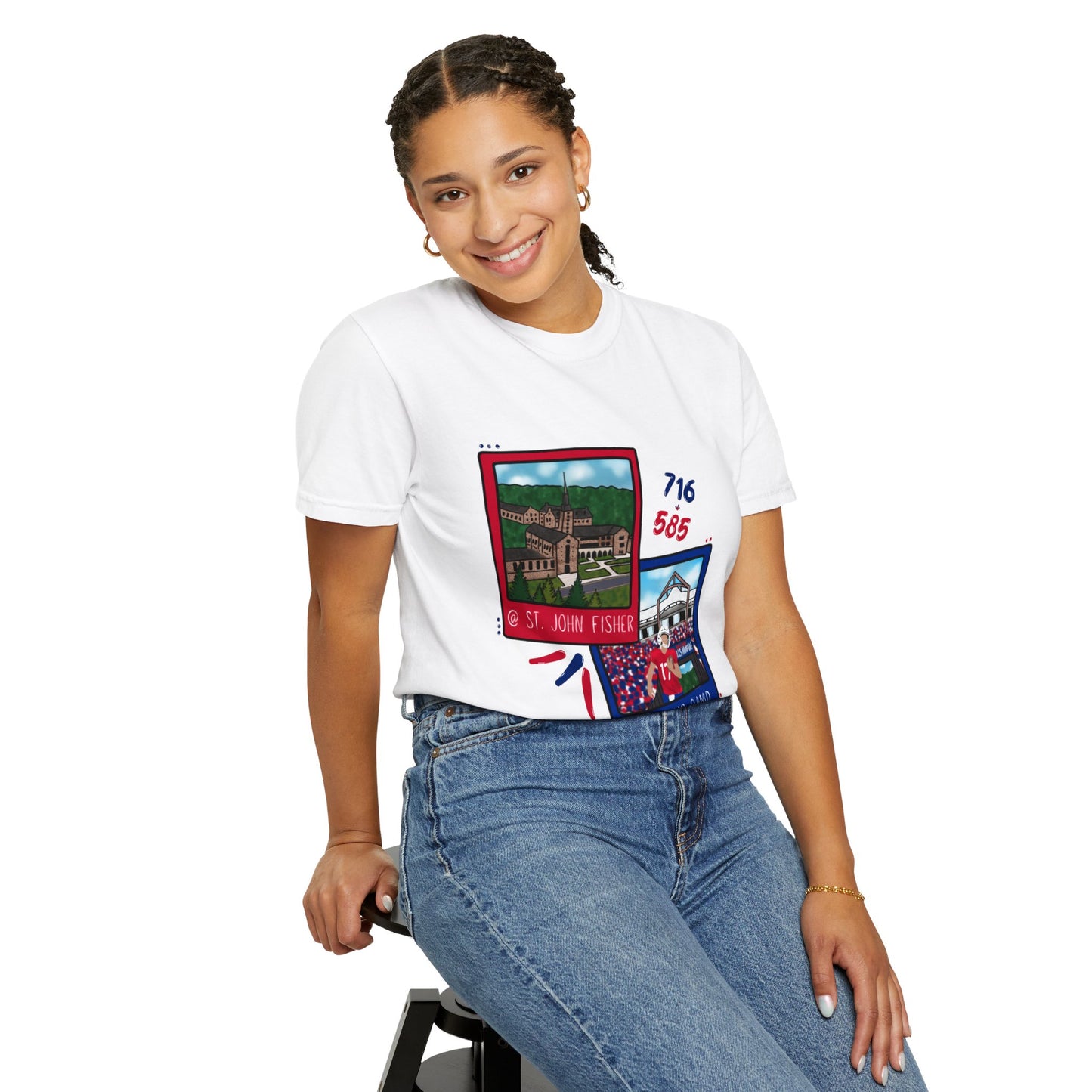 Buffalo Training Camp Unisex Garment-Dyed T-shirt