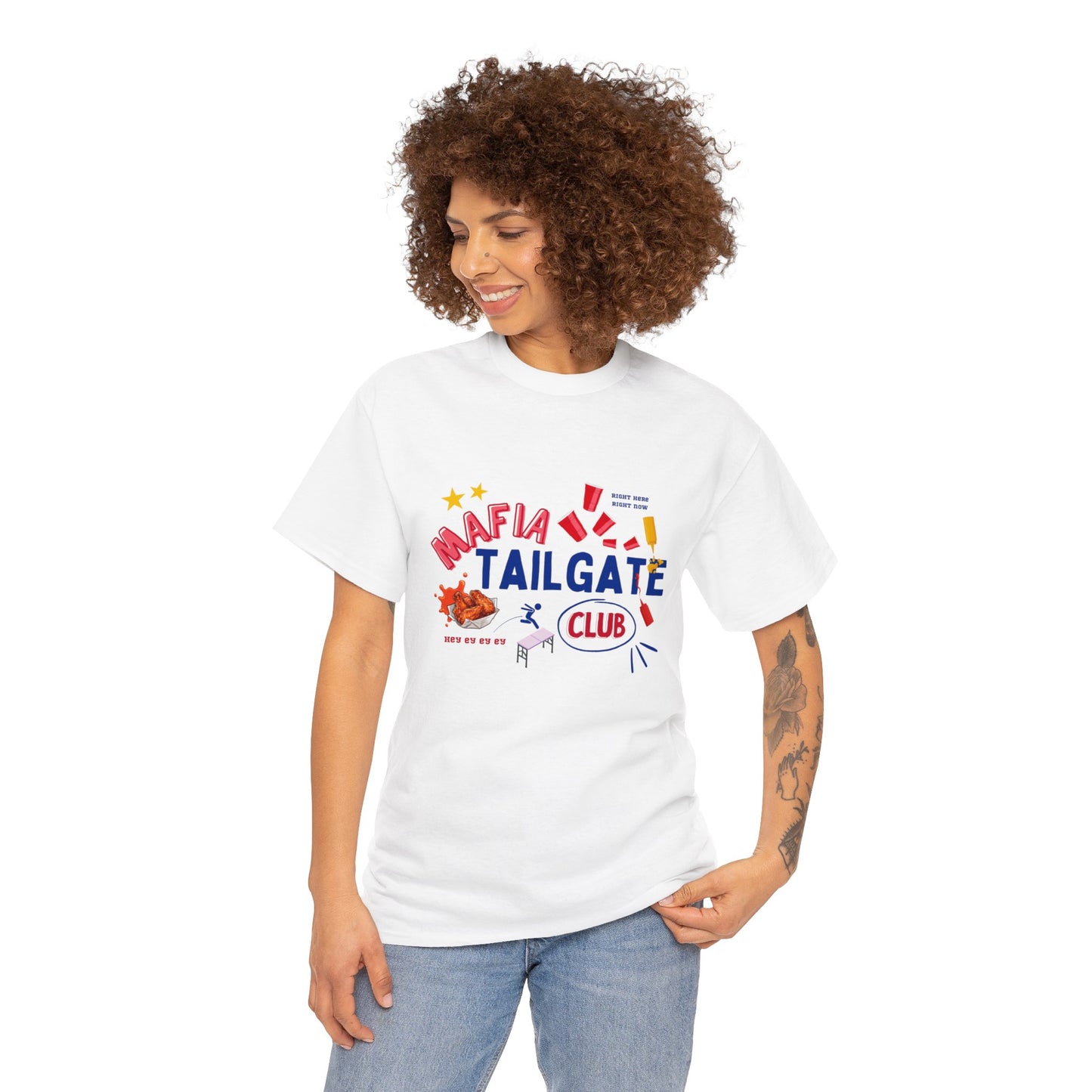 Mafia Tailgate Club Unisex Heavy Cotton Tee