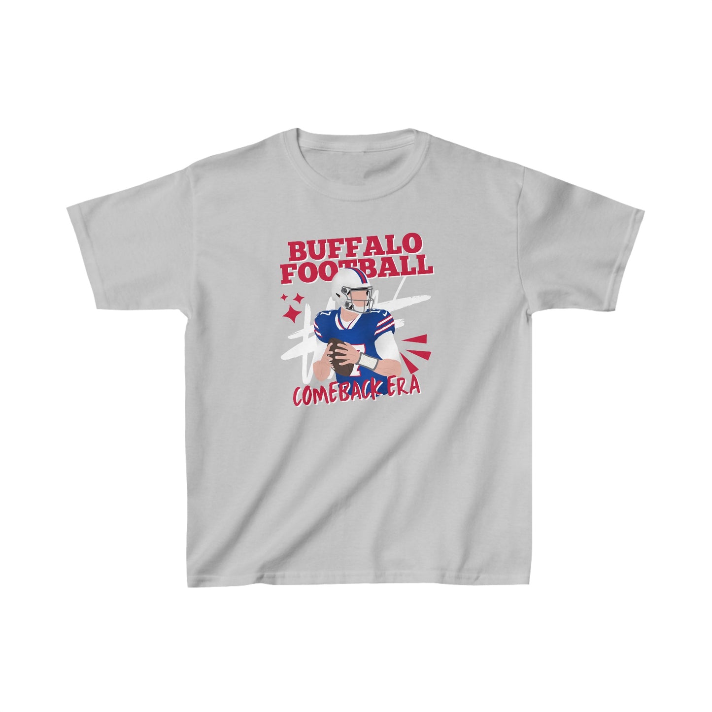 Kids Buffalo Football Heavy Cotton™ Tee
