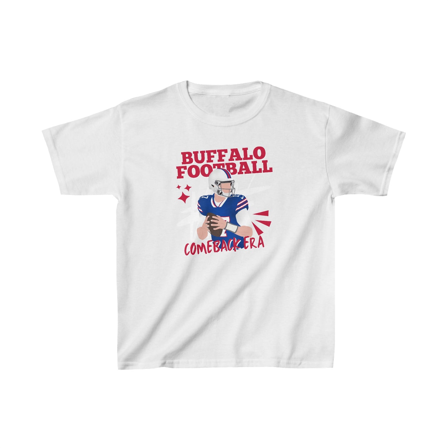 Kids Buffalo Football Heavy Cotton™ Tee