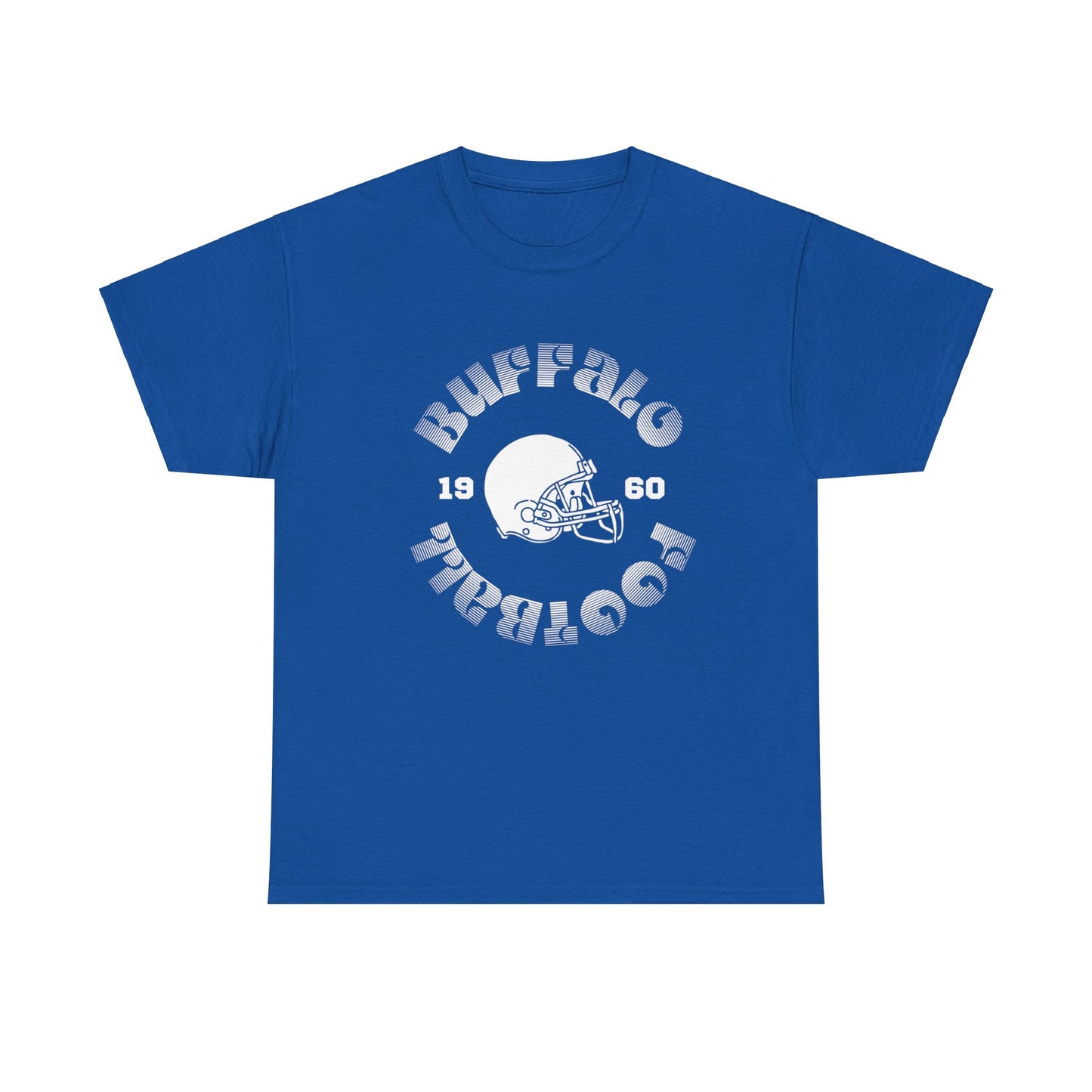 Buffalo Football Helmet Unisex Heavy Cotton Tee