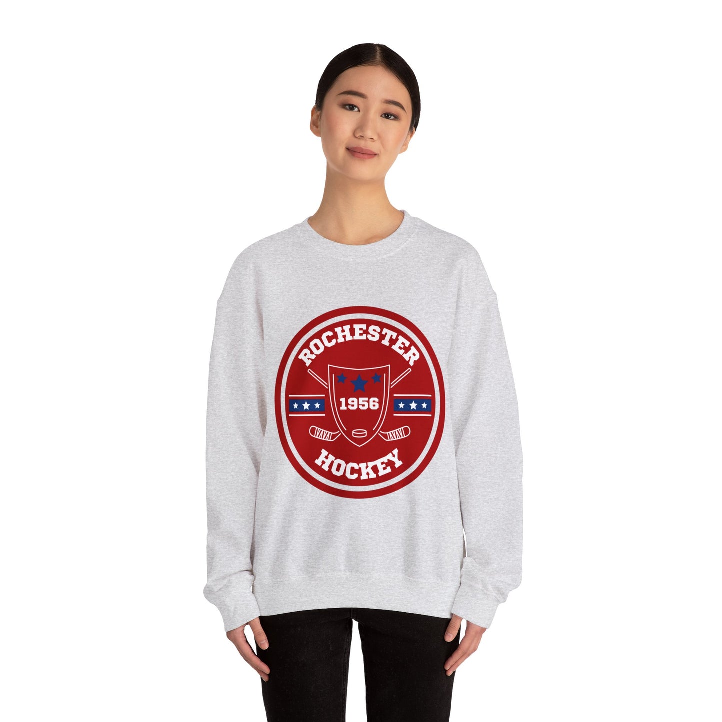 Rochester Americans Unisex Heavy Blend Crewneck Sweatshirt