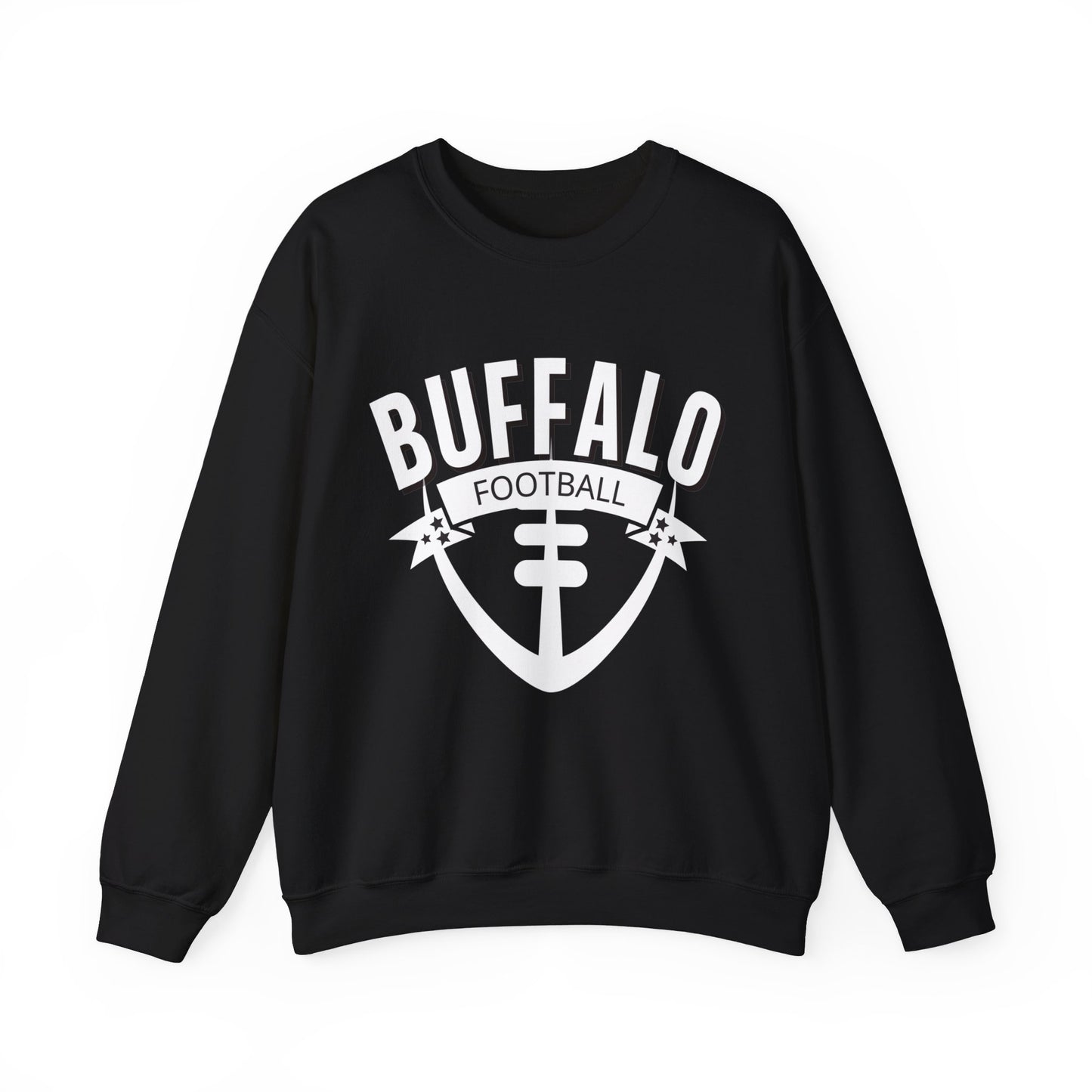 Buffalo Football Graphic Unisex Heavy Blend Crewneck Sweatshirt