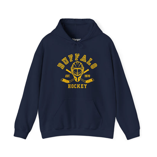 Buffalo Hockey Unisex Heavy Blend™ Hooded Sweatshirt